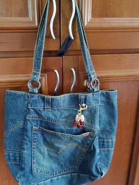 American Eagle Y2k Denim Tote Bag